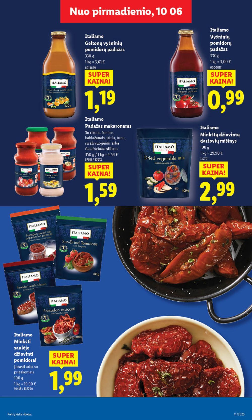 lidl - LIDL - Maisto prekių pasiūlymai (2025 10 06 - 2025 10 12) - page: 21