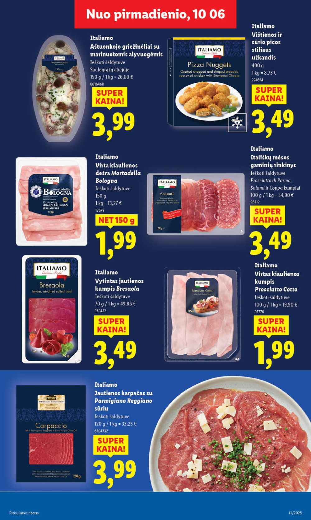 lidl - LIDL - Maisto prekių pasiūlymai (2025 10 06 - 2025 10 12) - page: 11