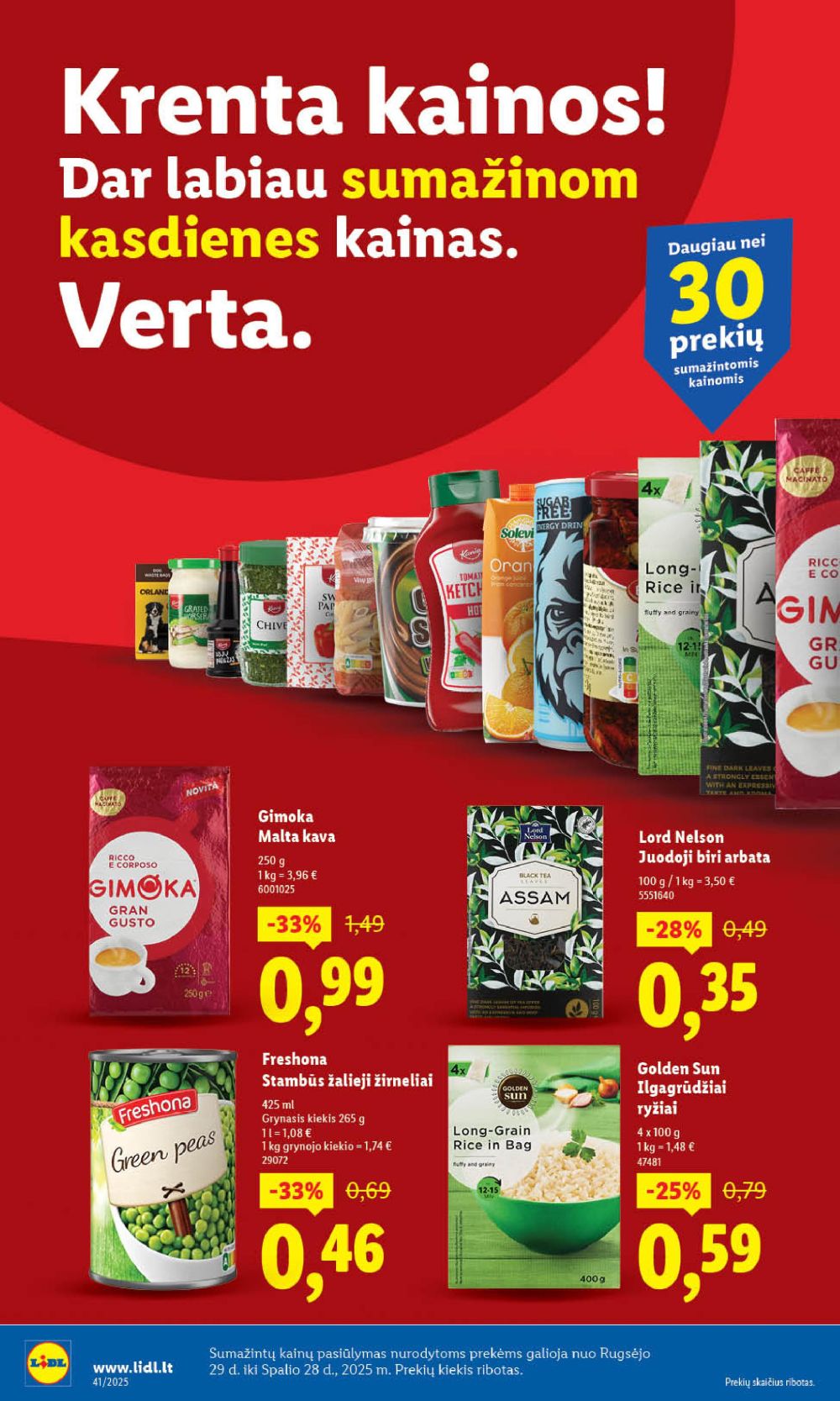 lidl - LIDL - Maisto prekių pasiūlymai (2025 10 06 - 2025 10 12) - page: 2