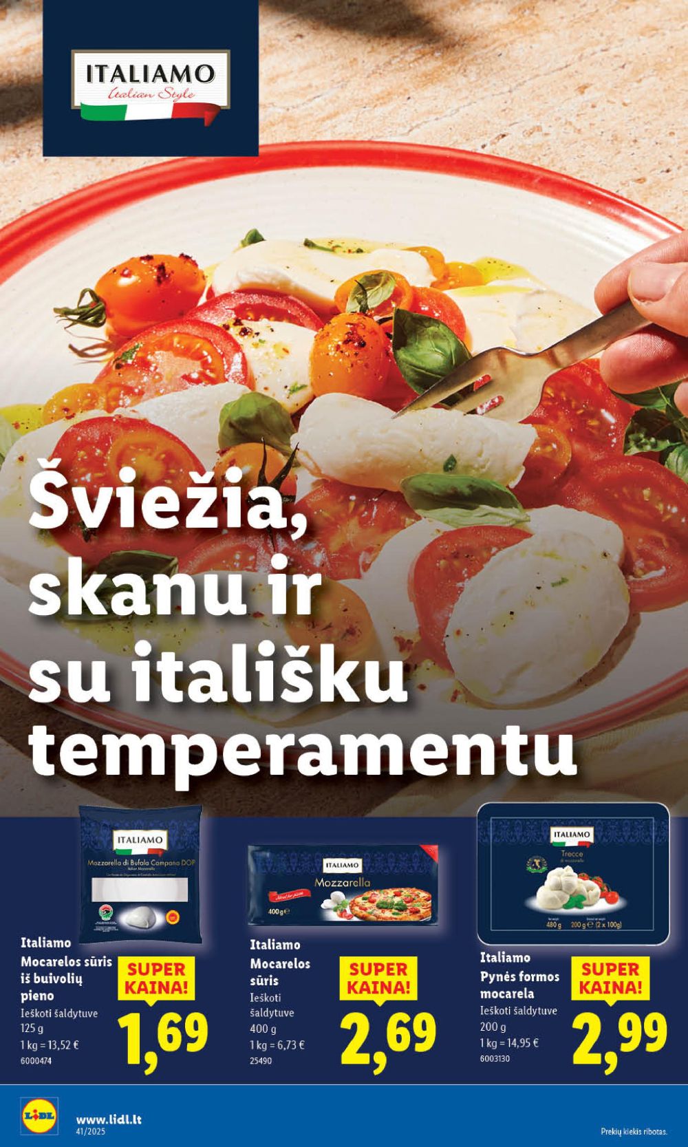 lidl - LIDL - Maisto prekių pasiūlymai (2025 10 06 - 2025 10 12) - page: 14