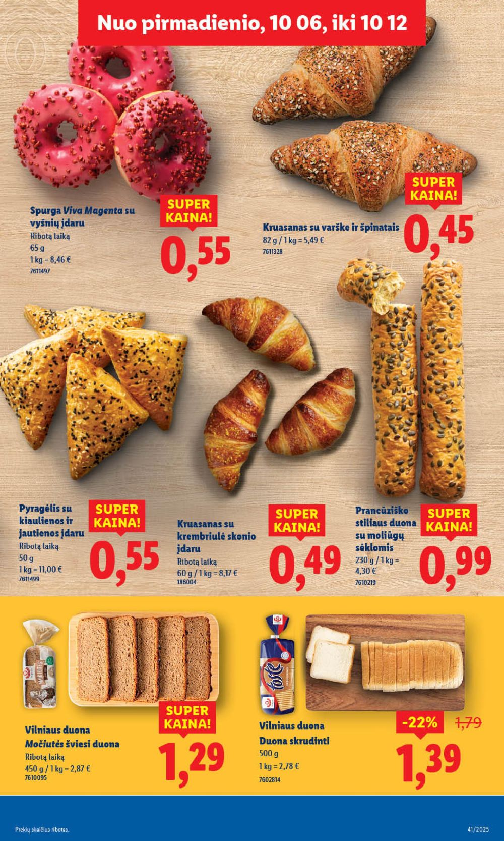 lidl - LIDL - Maisto prekių pasiūlymai (2025 10 06 - 2025 10 12) - page: 7