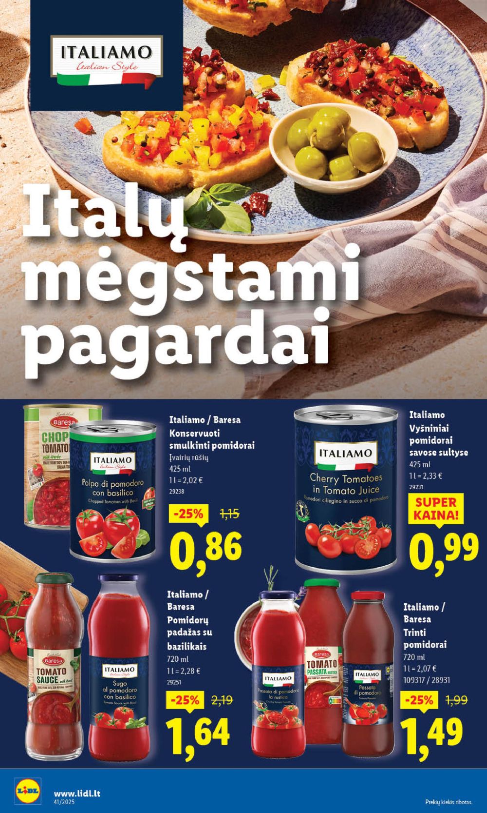 lidl - LIDL - Maisto prekių pasiūlymai (2025 10 06 - 2025 10 12) - page: 20