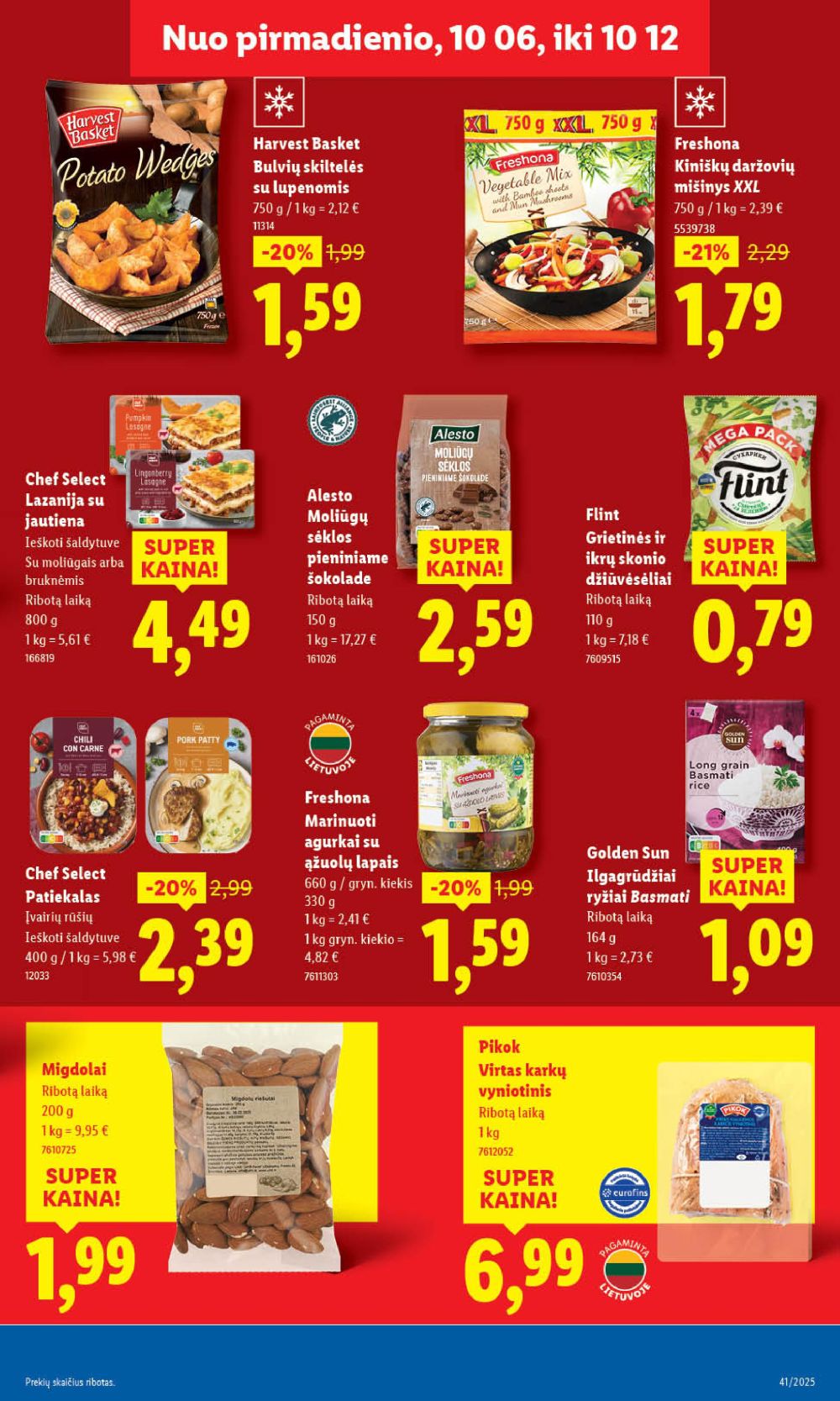 lidl - LIDL - Maisto prekių pasiūlymai (2025 10 06 - 2025 10 12) - page: 55