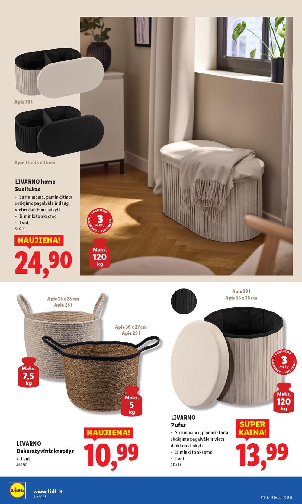 lidl - LIDL - Ne maisto prekių pasiūlymai (2025 10 06 - 2025 10 12) - page: 38
