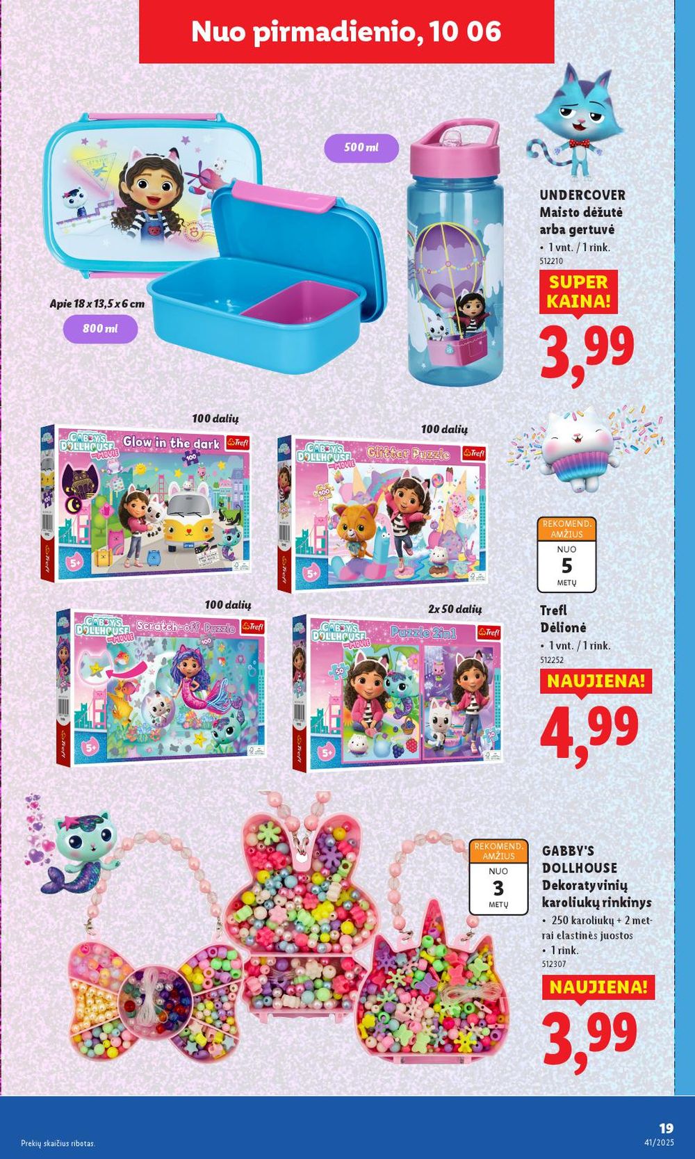 lidl - LIDL - Ne maisto prekių pasiūlymai (2025 10 06 - 2025 10 12) - page: 19