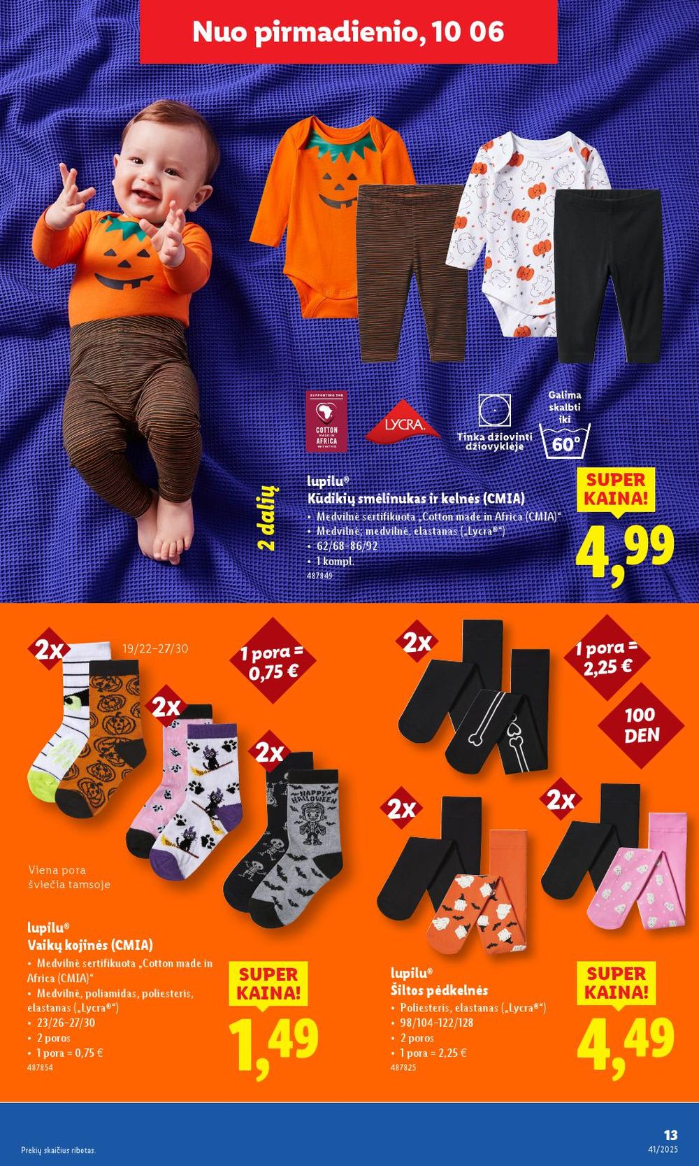 lidl - LIDL - Ne maisto prekių pasiūlymai (2025 10 06 - 2025 10 12) - page: 13
