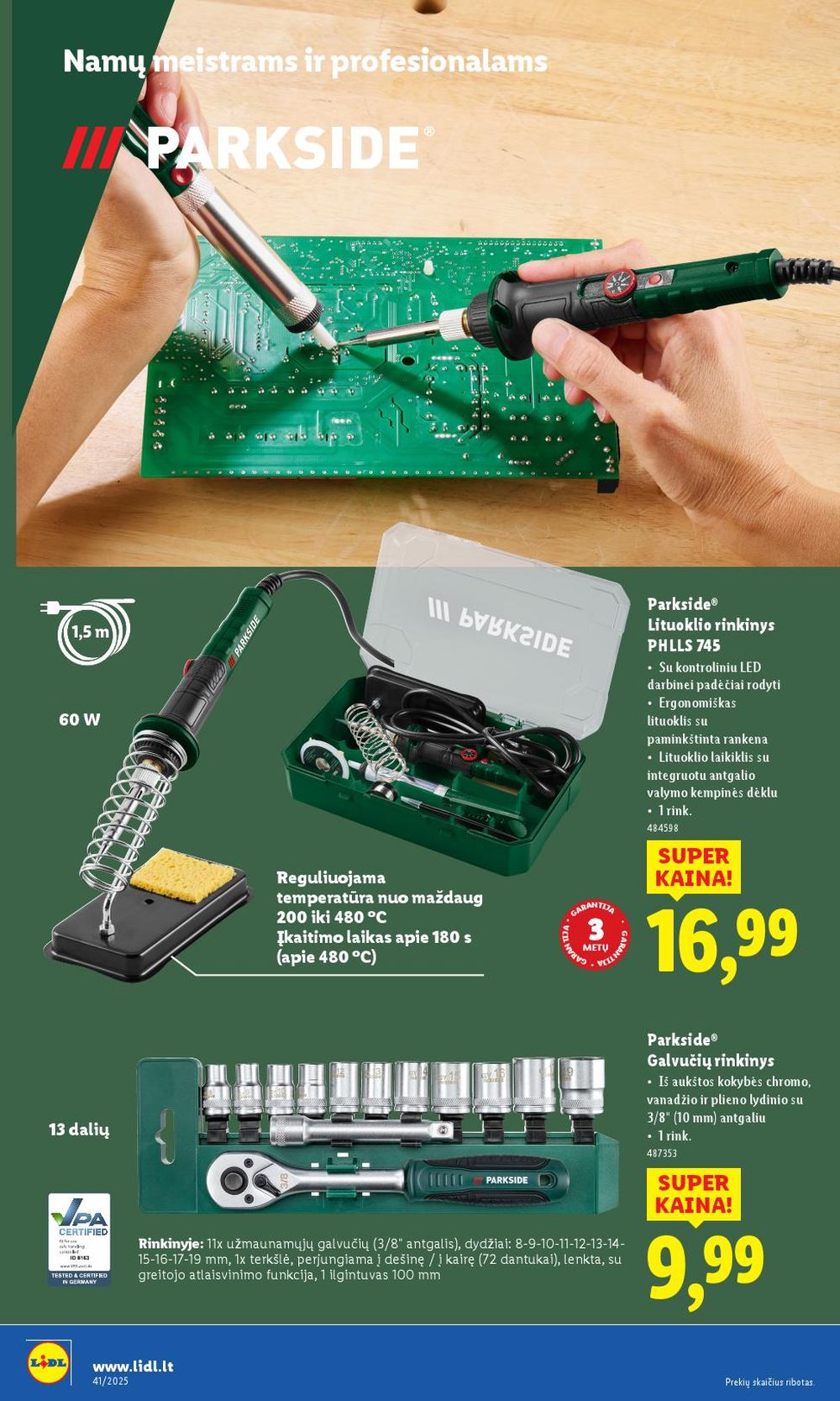 lidl - LIDL - Ne maisto prekių pasiūlymai (2025 10 06 - 2025 10 12) - page: 30