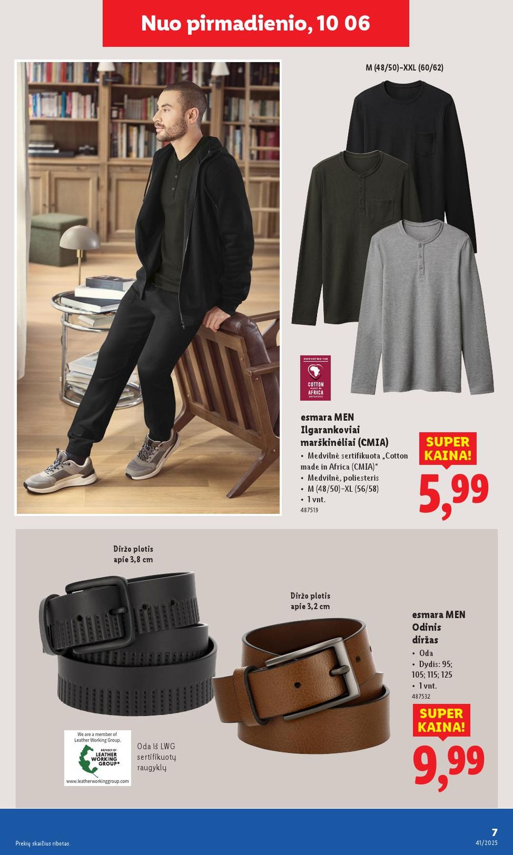 lidl - LIDL - Ne maisto prekių pasiūlymai (2025 10 06 - 2025 10 12) - page: 7