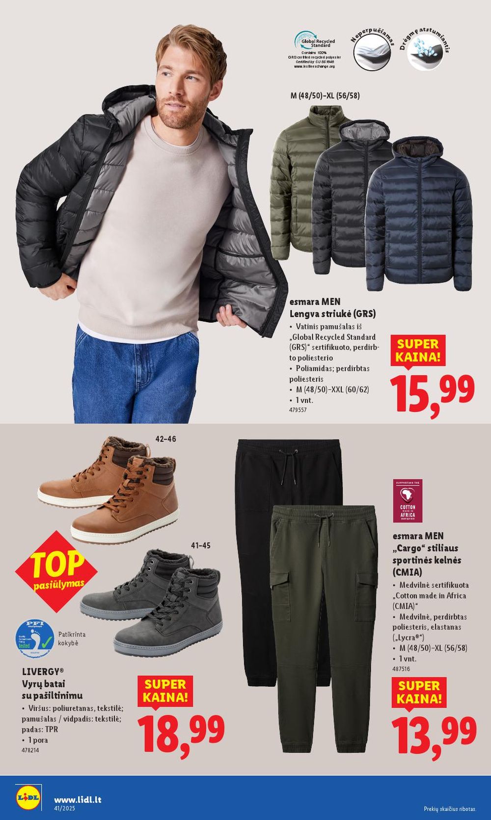 lidl - LIDL - Ne maisto prekių pasiūlymai (2025 10 06 - 2025 10 12) - page: 6