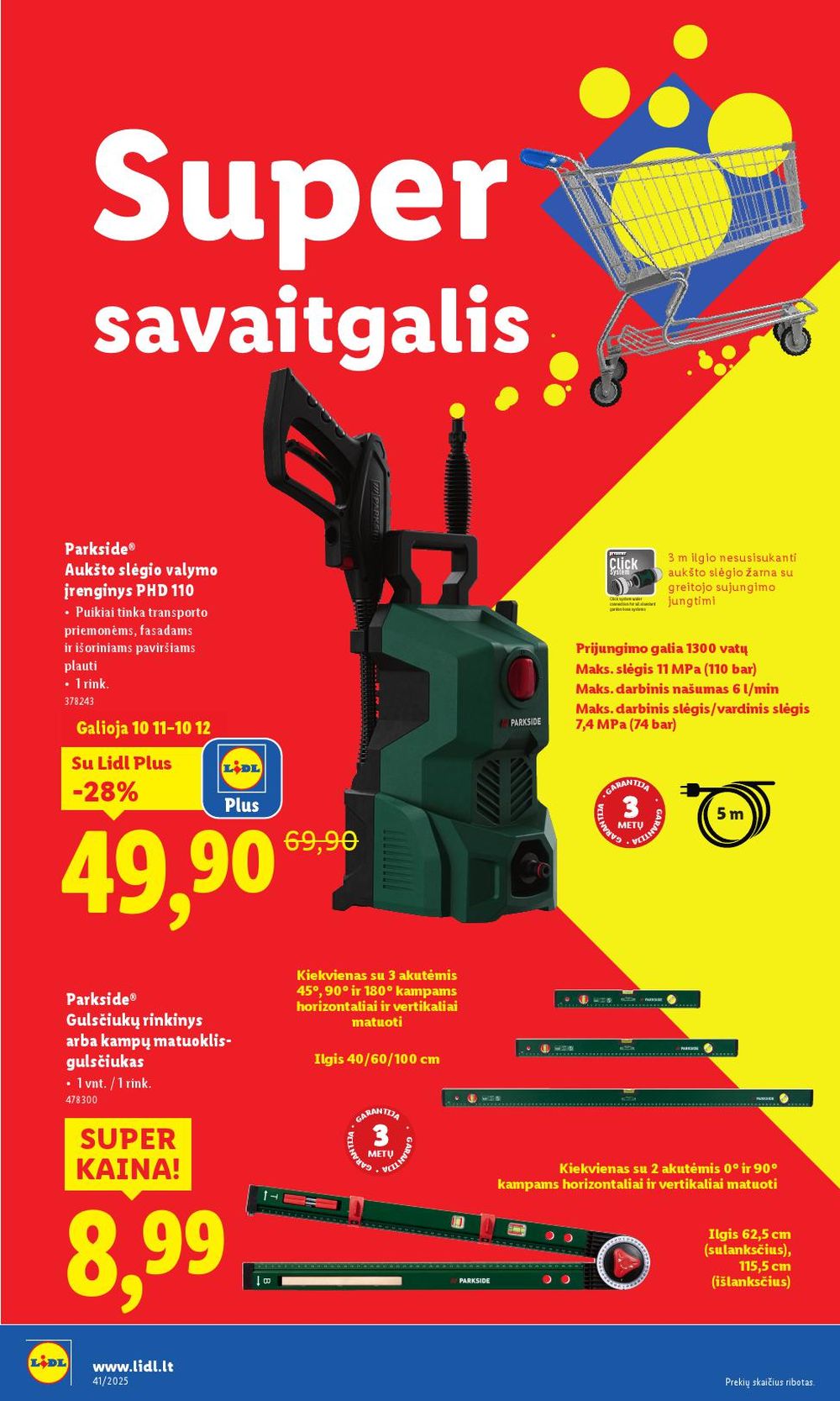 lidl - LIDL - Ne maisto prekių pasiūlymai (2025 10 06 - 2025 10 12) - page: 46