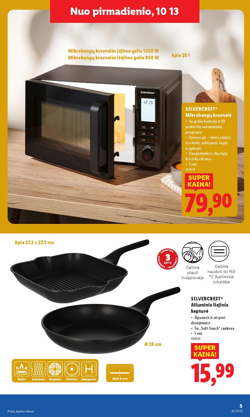 lidl - LIDL - Ne maisto prekių pasiūlymai (2025 10 13 - 2025 10 19) - page: 5
