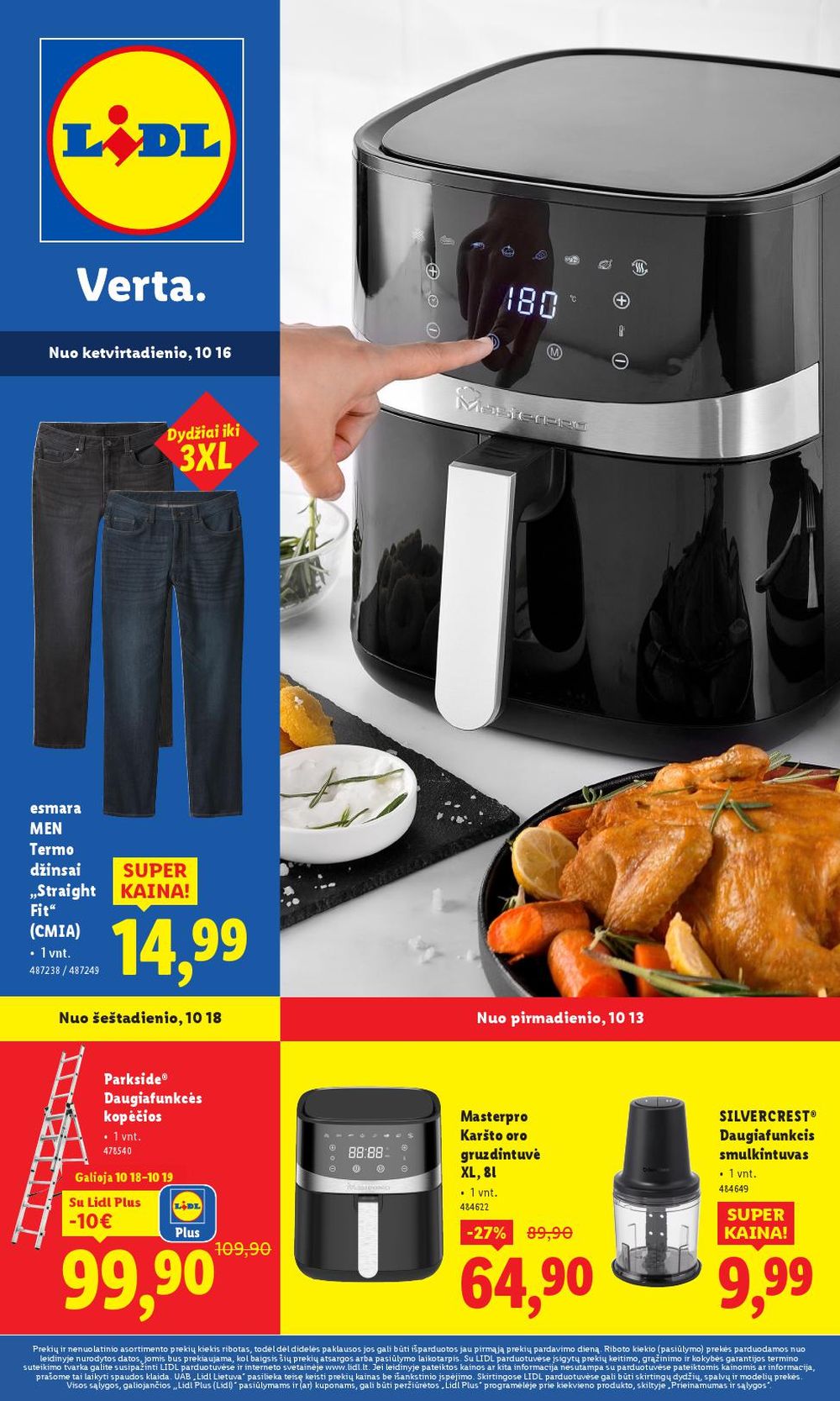 lidl - LIDL - Ne maisto prekių pasiūlymai (2025 10 13 - 2025 10 19)
