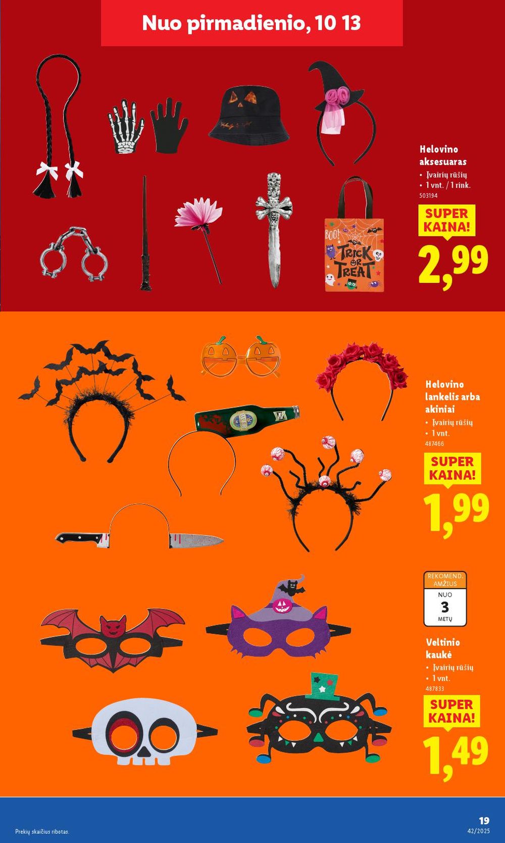 lidl - LIDL - Ne maisto prekių pasiūlymai (2025 10 13 - 2025 10 19) - page: 19