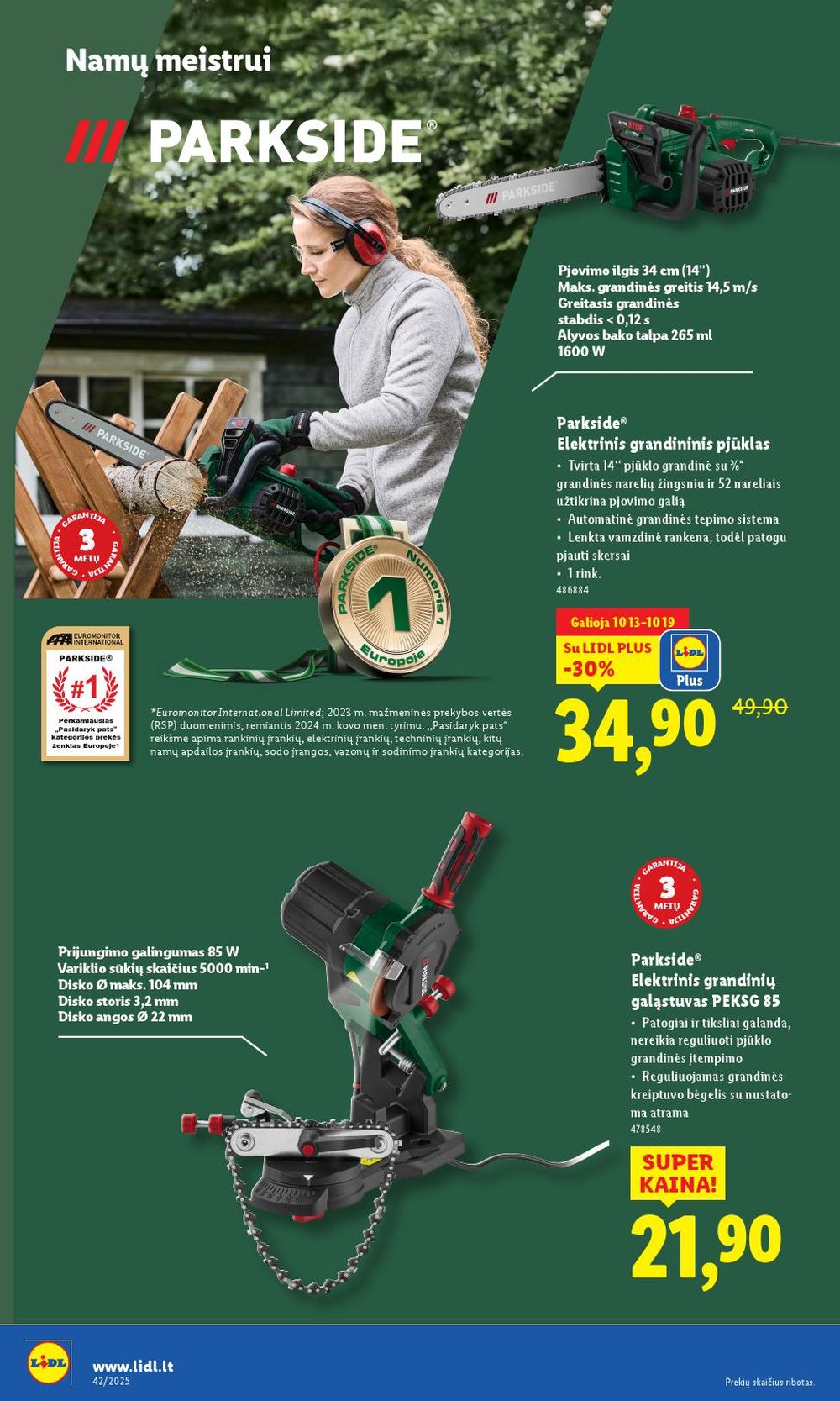 lidl - LIDL - Ne maisto prekių pasiūlymai (2025 10 13 - 2025 10 19) - page: 14
