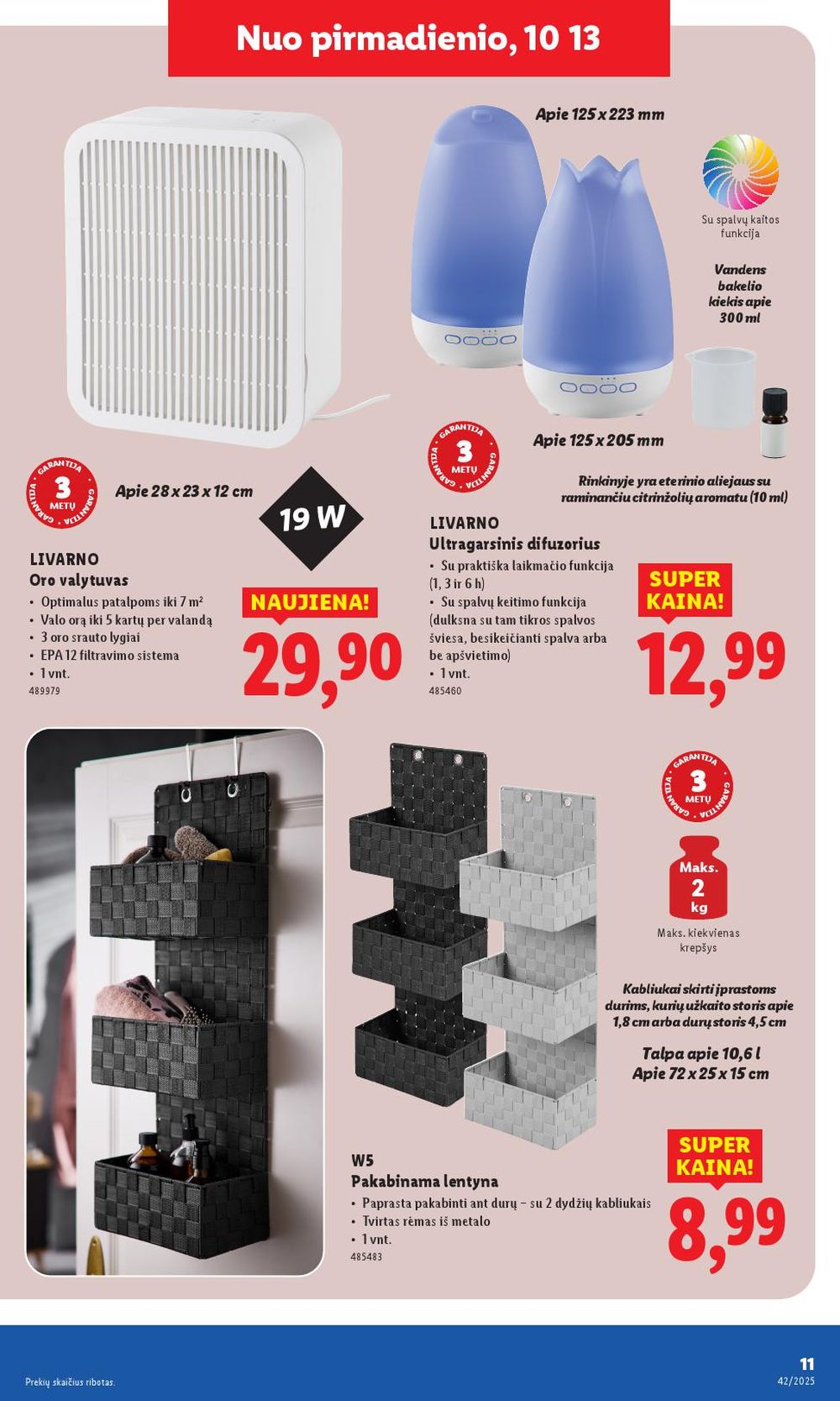lidl - LIDL - Ne maisto prekių pasiūlymai (2025 10 13 - 2025 10 19) - page: 11