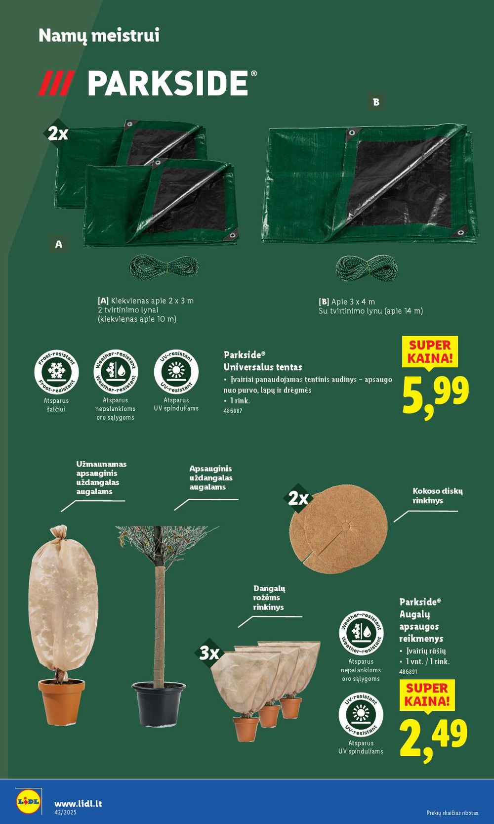 lidl - LIDL - Ne maisto prekių pasiūlymai (2025 10 13 - 2025 10 19) - page: 16