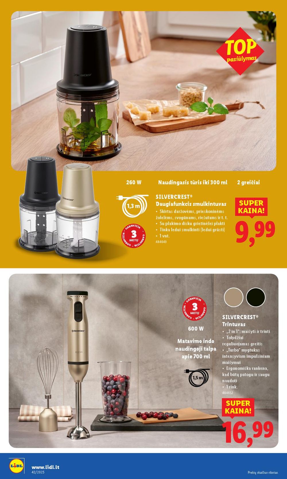 lidl - LIDL - Ne maisto prekių pasiūlymai (2025 10 13 - 2025 10 19) - page: 4