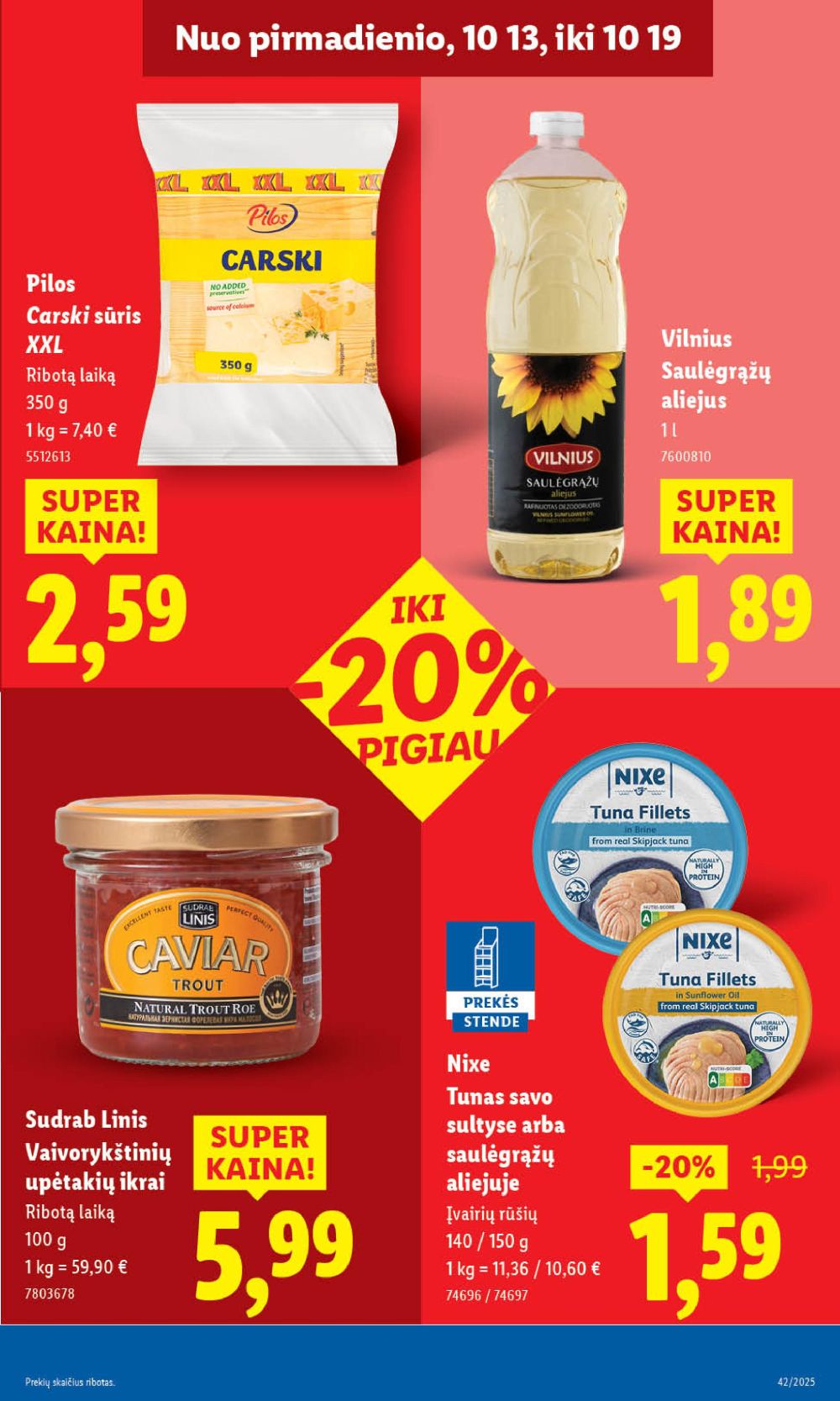 lidl - LIDL - Maisto prekių pasiūlymai (2025 10 13 - 2025 10 19) - page: 29