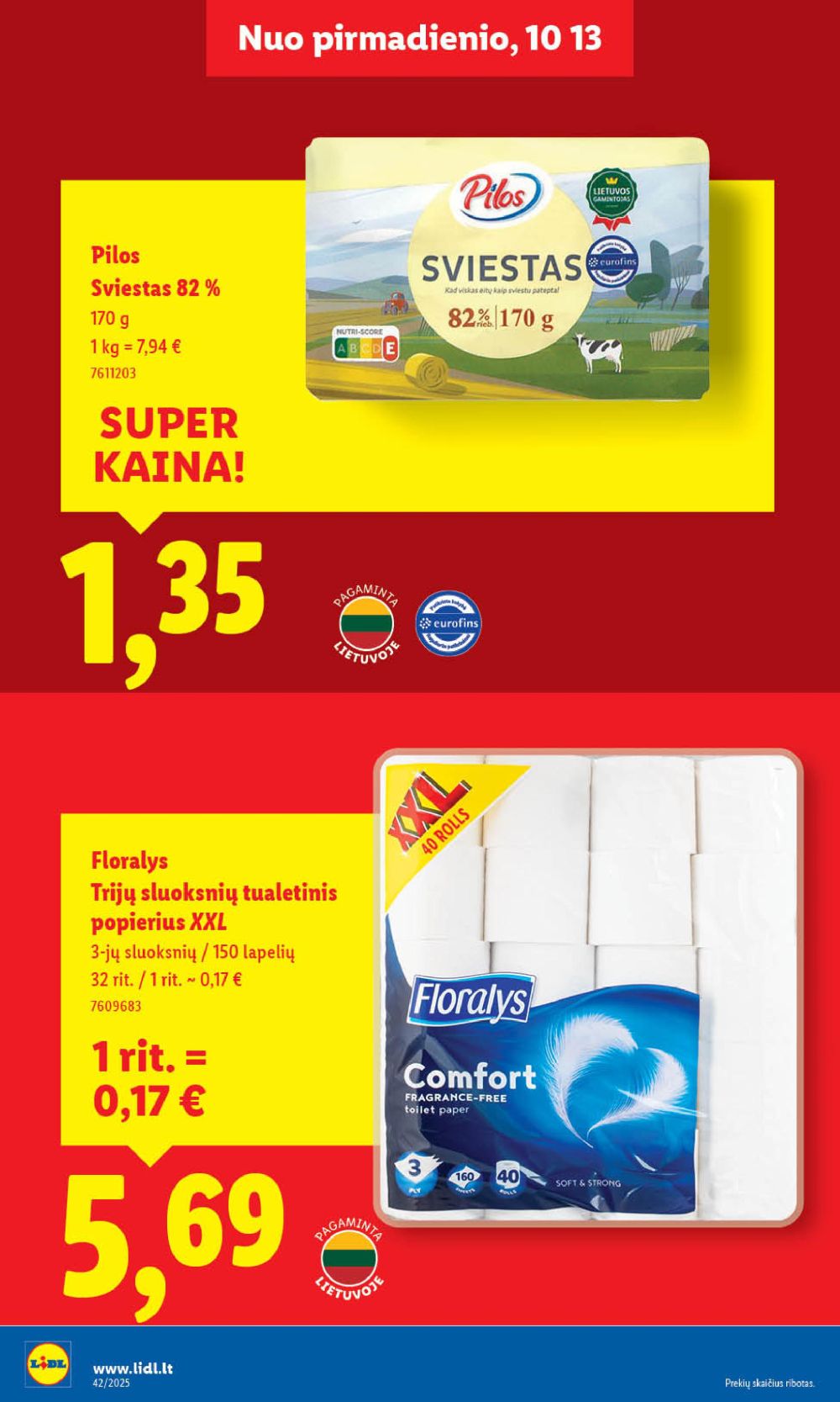lidl - LIDL - Maisto prekių pasiūlymai (2025 10 13 - 2025 10 19) - page: 28