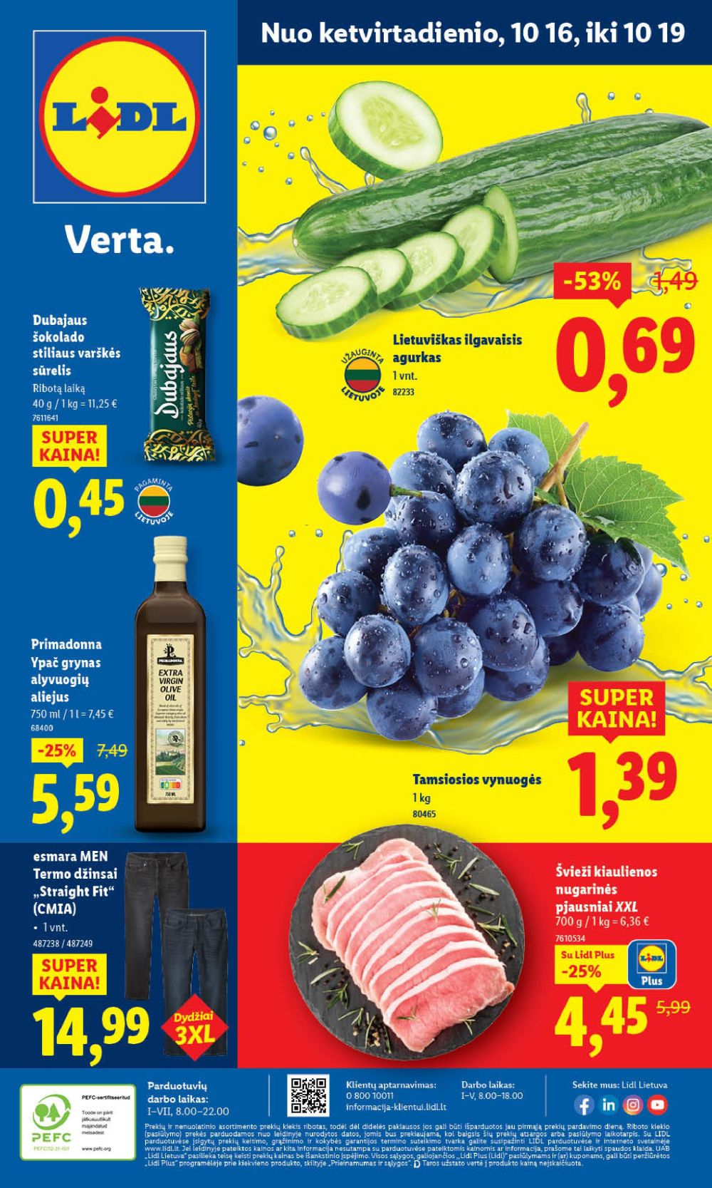 lidl - LIDL - Maisto prekių pasiūlymai (2025 10 13 - 2025 10 19) - page: 54