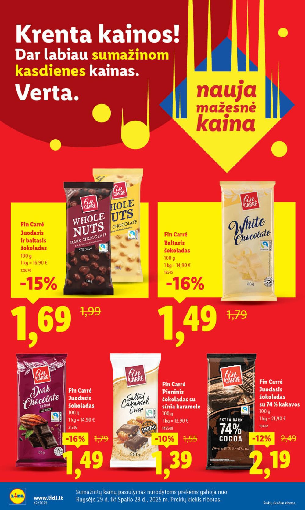 lidl - LIDL - Maisto prekių pasiūlymai (2025 10 13 - 2025 10 19) - page: 4