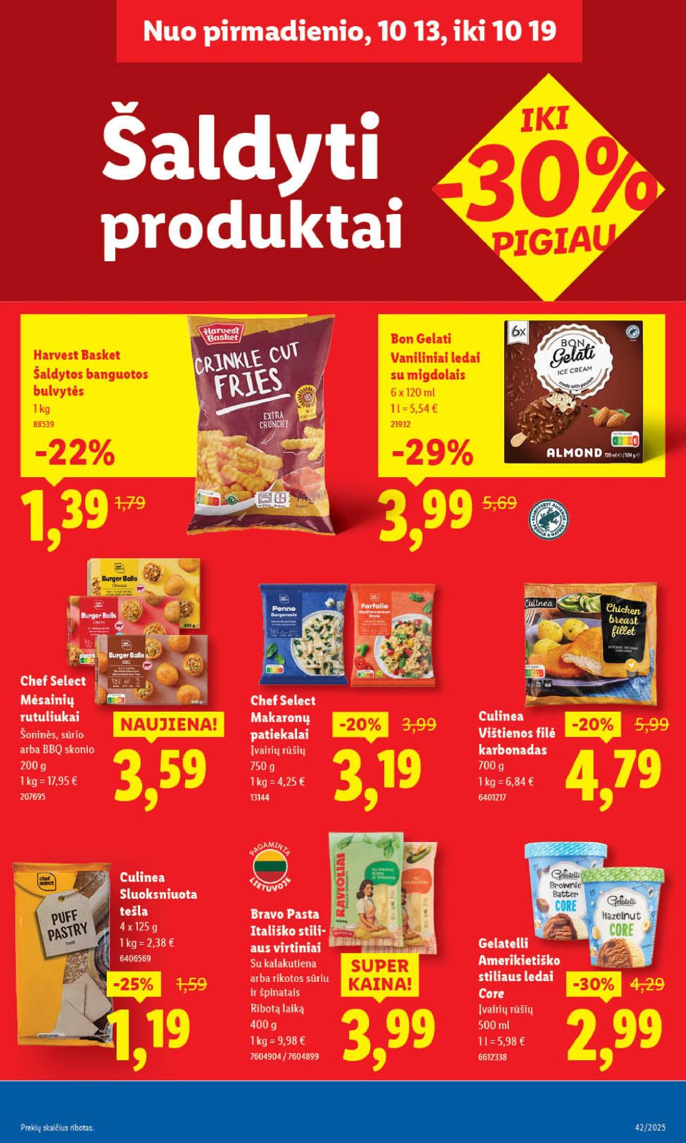 lidl - LIDL - Maisto prekių pasiūlymai (2025 10 13 - 2025 10 19) - page: 33