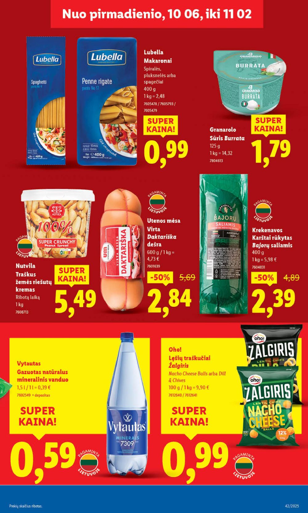 lidl - LIDL - Maisto prekių pasiūlymai (2025 10 13 - 2025 10 19) - page: 27