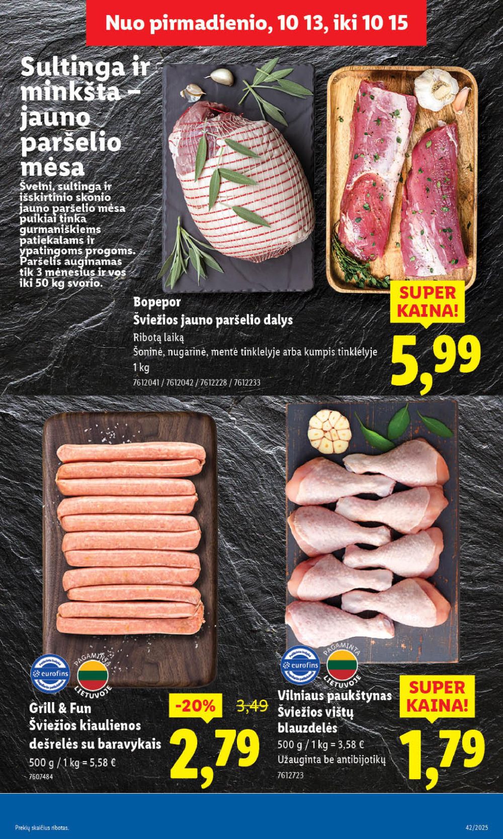 lidl - LIDL - Maisto prekių pasiūlymai (2025 10 13 - 2025 10 19) - page: 13