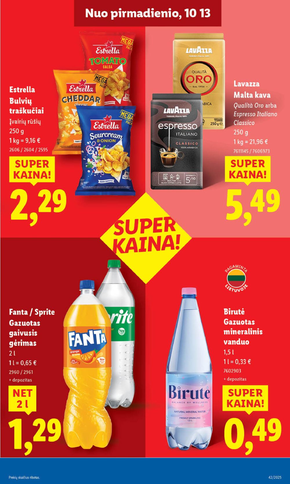 lidl - LIDL - Maisto prekių pasiūlymai (2025 10 13 - 2025 10 19) - page: 31