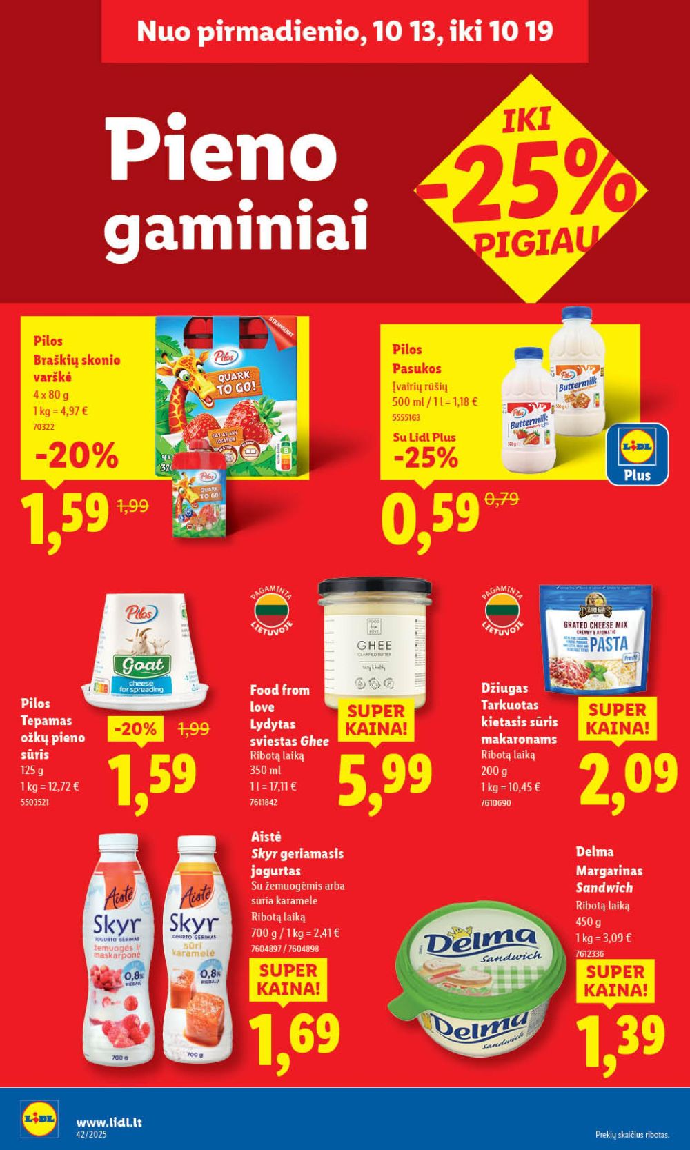lidl - LIDL - Maisto prekių pasiūlymai (2025 10 13 - 2025 10 19) - page: 32