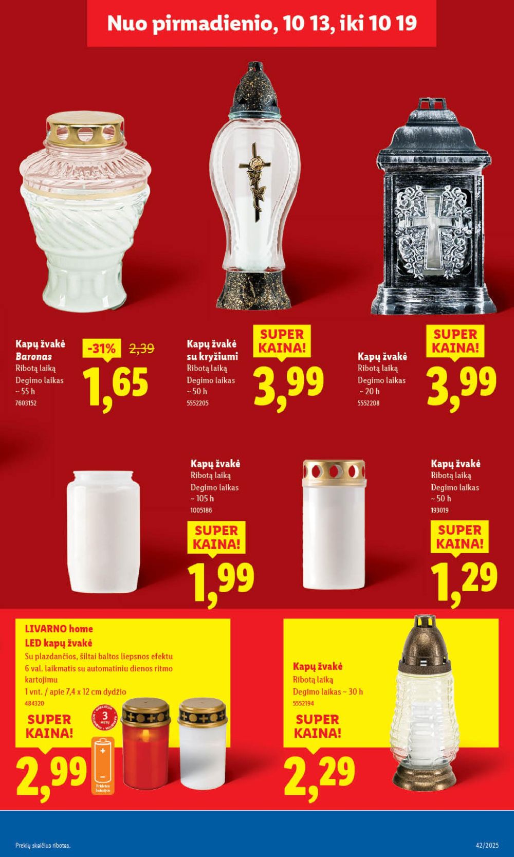 lidl - LIDL - Maisto prekių pasiūlymai (2025 10 13 - 2025 10 19) - page: 49