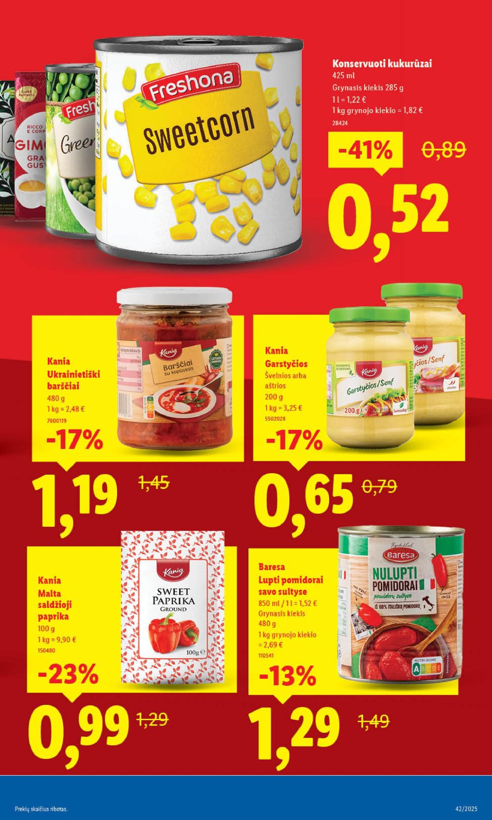 lidl - LIDL - Maisto prekių pasiūlymai (2025 10 13 - 2025 10 19) - page: 3