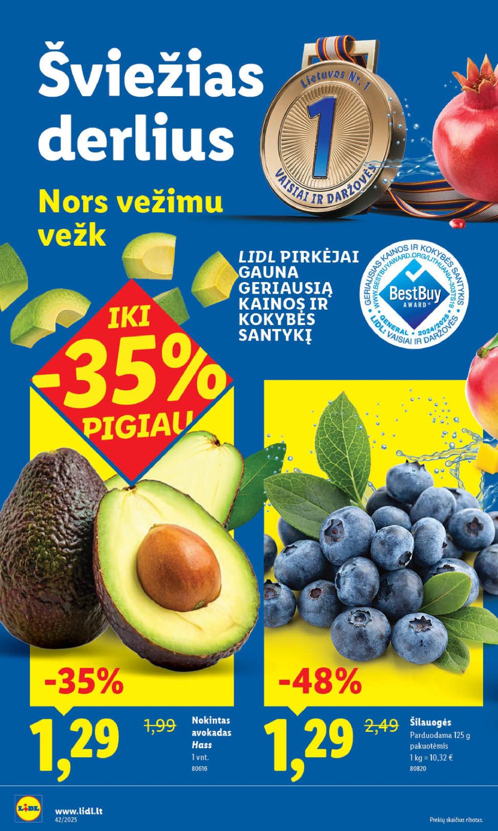 lidl - LIDL - Maisto prekių pasiūlymai (2025 10 13 - 2025 10 19) - page: 6
