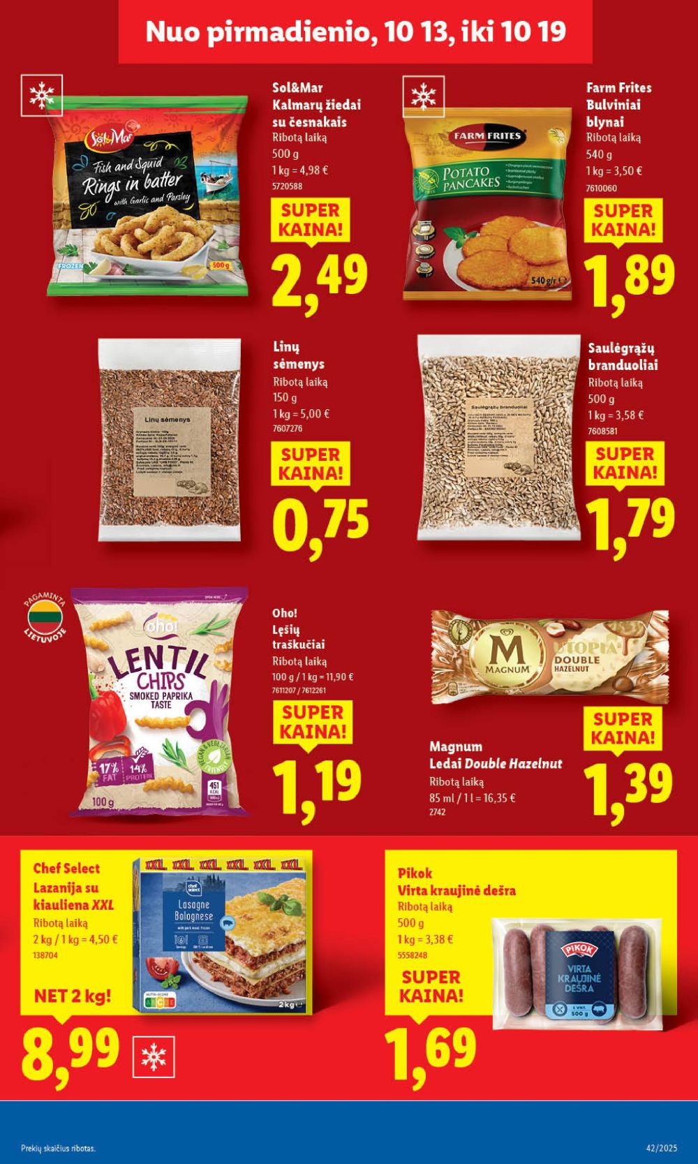 lidl - LIDL - Maisto prekių pasiūlymai (2025 10 16 - 2025 10 19) - page: 49 lidl - LIDL - Maisto prekių pasiūlymai (2025 10 16 - 2025 10 19) - page: 49