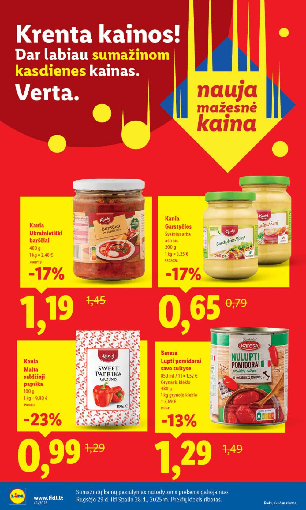 lidl - LIDL - Maisto prekių pasiūlymai (2025 10 20 - 2025 10 26) - page: 4 lidl - LIDL - Maisto prekių pasiūlymai (2025 10 20 - 2025 10 26) - page: 4