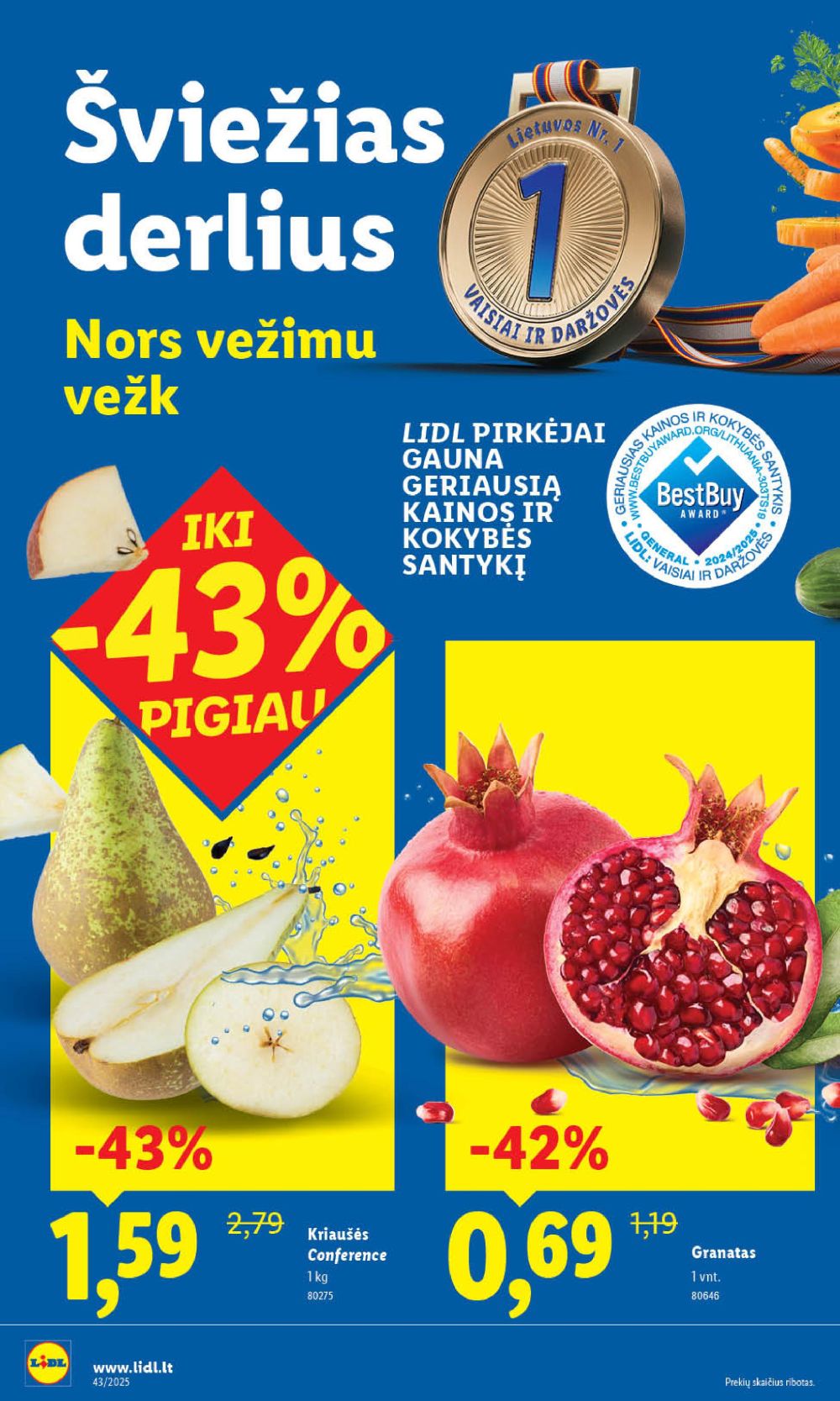 lidl - LIDL - Maisto prekių pasiūlymai (2025 10 20 - 2025 10 26) - page: 6 lidl - LIDL - Maisto prekių pasiūlymai (2025 10 20 - 2025 10 26) - page: 6