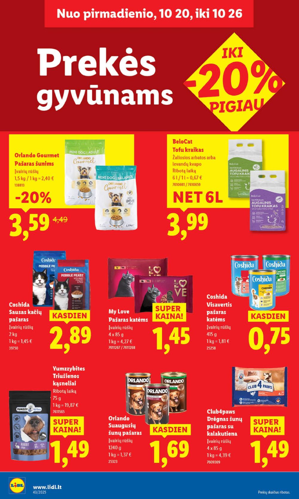 lidl - LIDL - Maisto prekių pasiūlymai (2025 10 20 - 2025 10 26) - page: 50 lidl - LIDL - Maisto prekių pasiūlymai (2025 10 20 - 2025 10 26) - page: 50