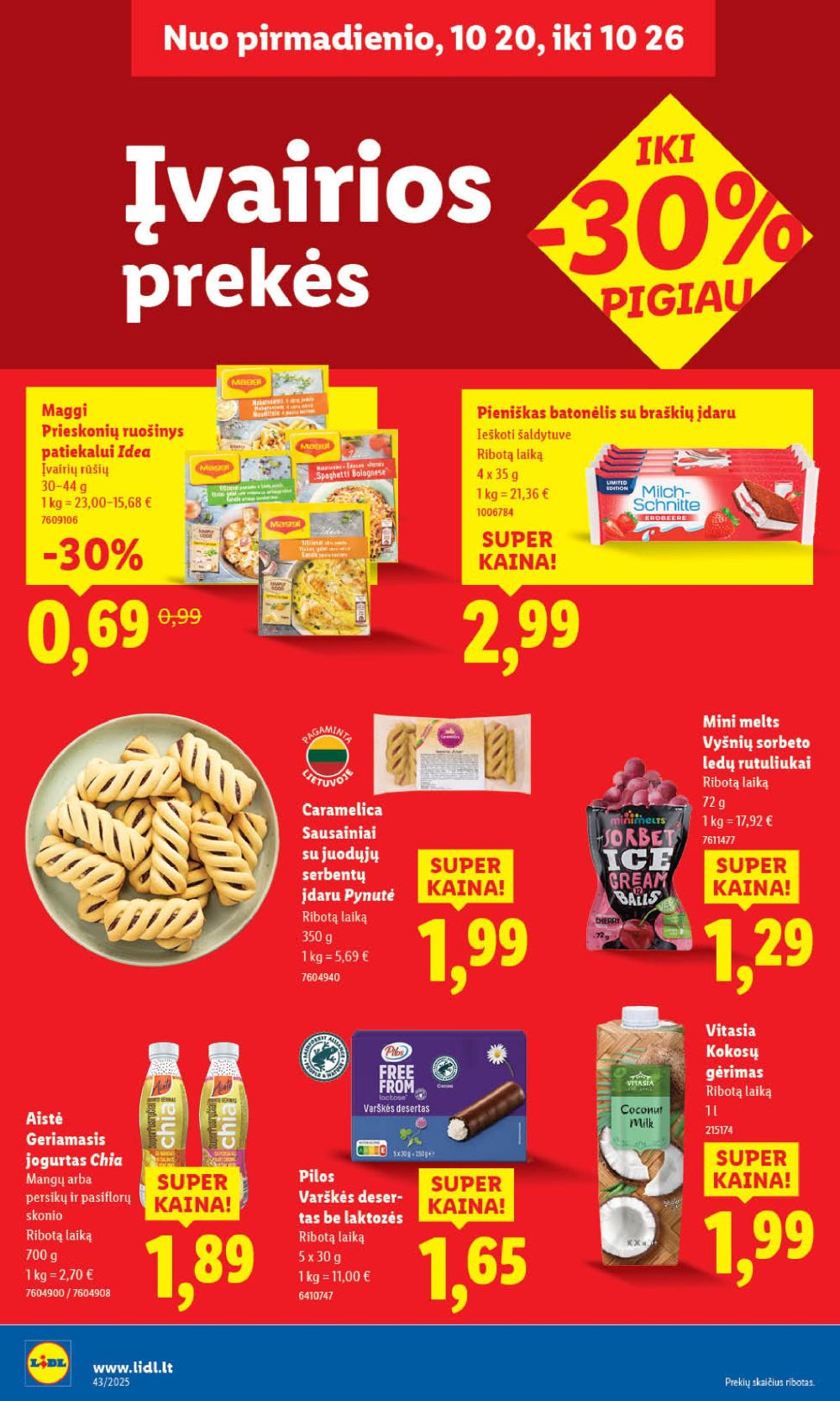 lidl - LIDL - Maisto prekių pasiūlymai (2025 10 20 - 2025 10 26) - page: 44 lidl - LIDL - Maisto prekių pasiūlymai (2025 10 20 - 2025 10 26) - page: 44