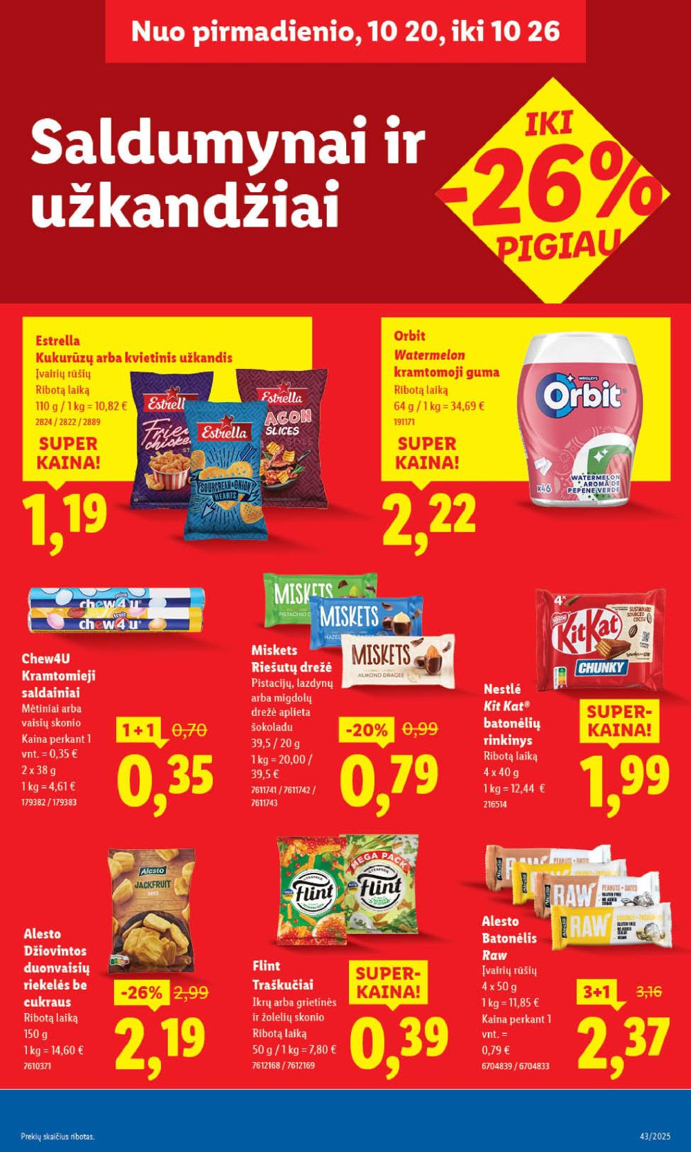 lidl - LIDL - Maisto prekių pasiūlymai (2025 10 20 - 2025 10 26) - page: 39 lidl - LIDL - Maisto prekių pasiūlymai (2025 10 20 - 2025 10 26) - page: 39