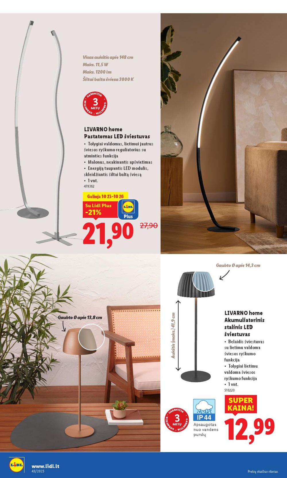lidl - LIDL - Ne maisto prekių pasiūlymai (2025 10 20 - 2025 10 26) - page: 32