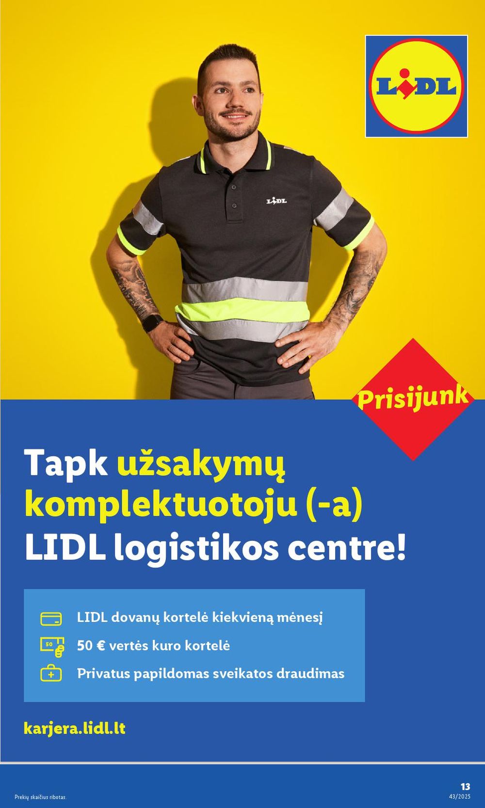 lidl - LIDL - Ne maisto prekių pasiūlymai (2025 10 20 - 2025 10 26) - page: 13