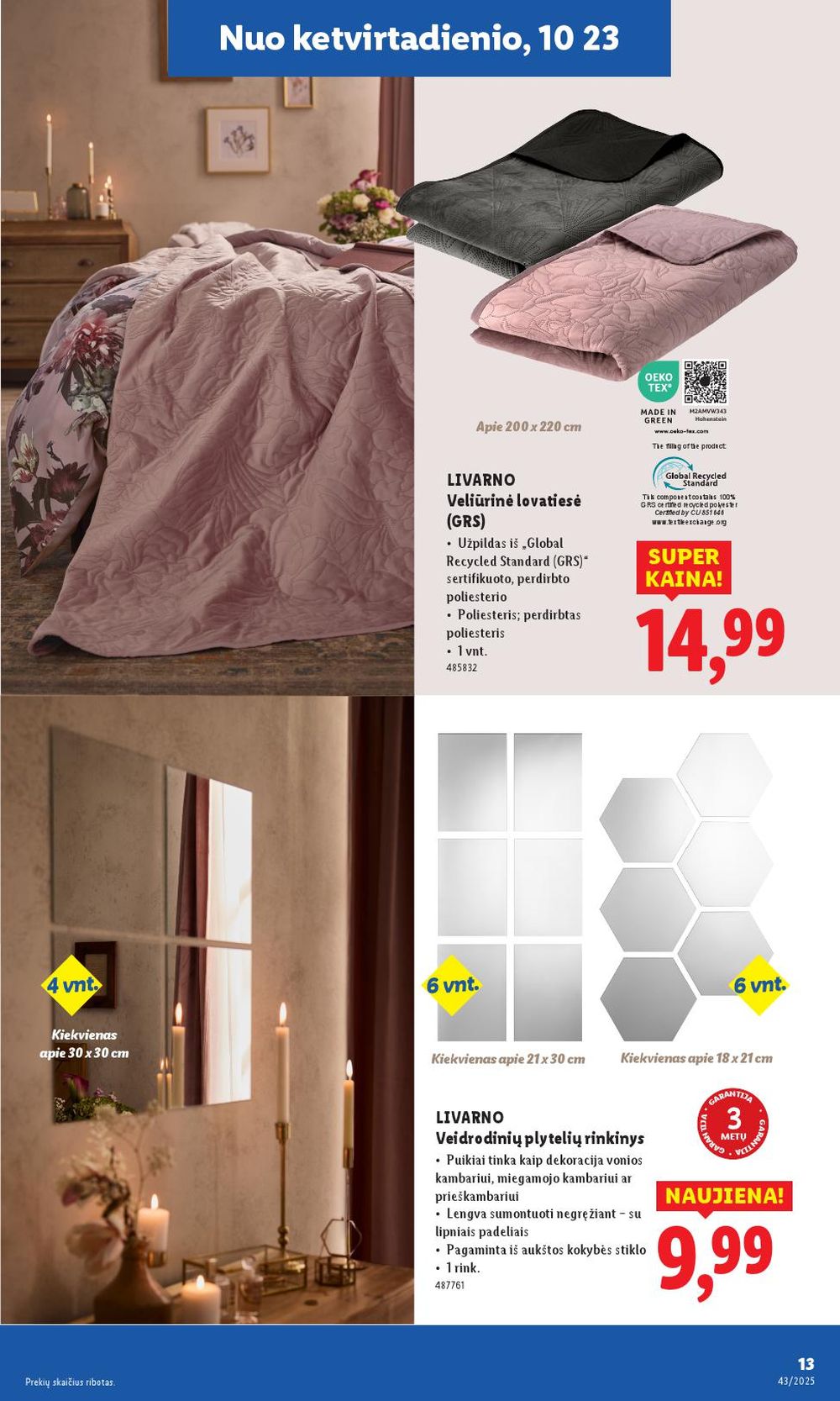 lidl - LIDL - Ne maisto prekių pasiūlymai (2025 10 20 - 2025 10 26) - page: 29