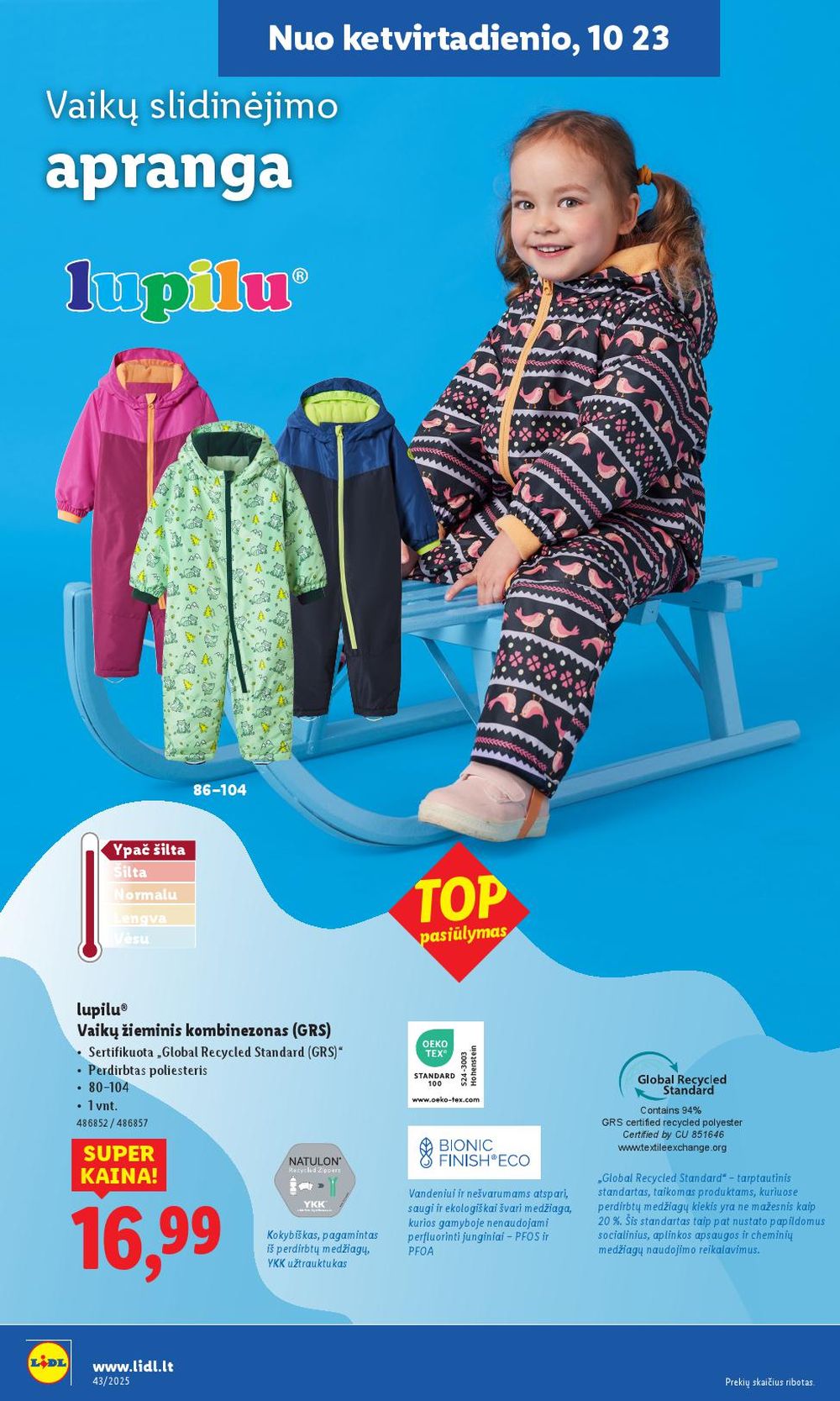 lidl - LIDL - Ne maisto prekių pasiūlymai (2025 10 20 - 2025 10 26) - page: 18