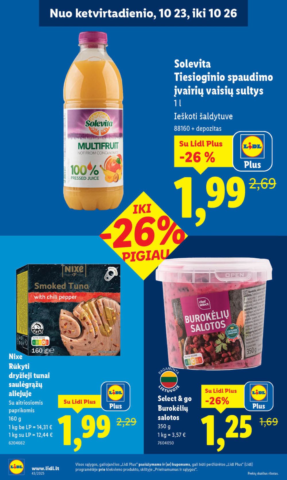 lidl - LIDL - Maisto prekių pasiūlymai (2025 10 23 - 2025 10 26) - page: 14 lidl - LIDL - Maisto prekių pasiūlymai (2025 10 23 - 2025 10 26) - page: 14