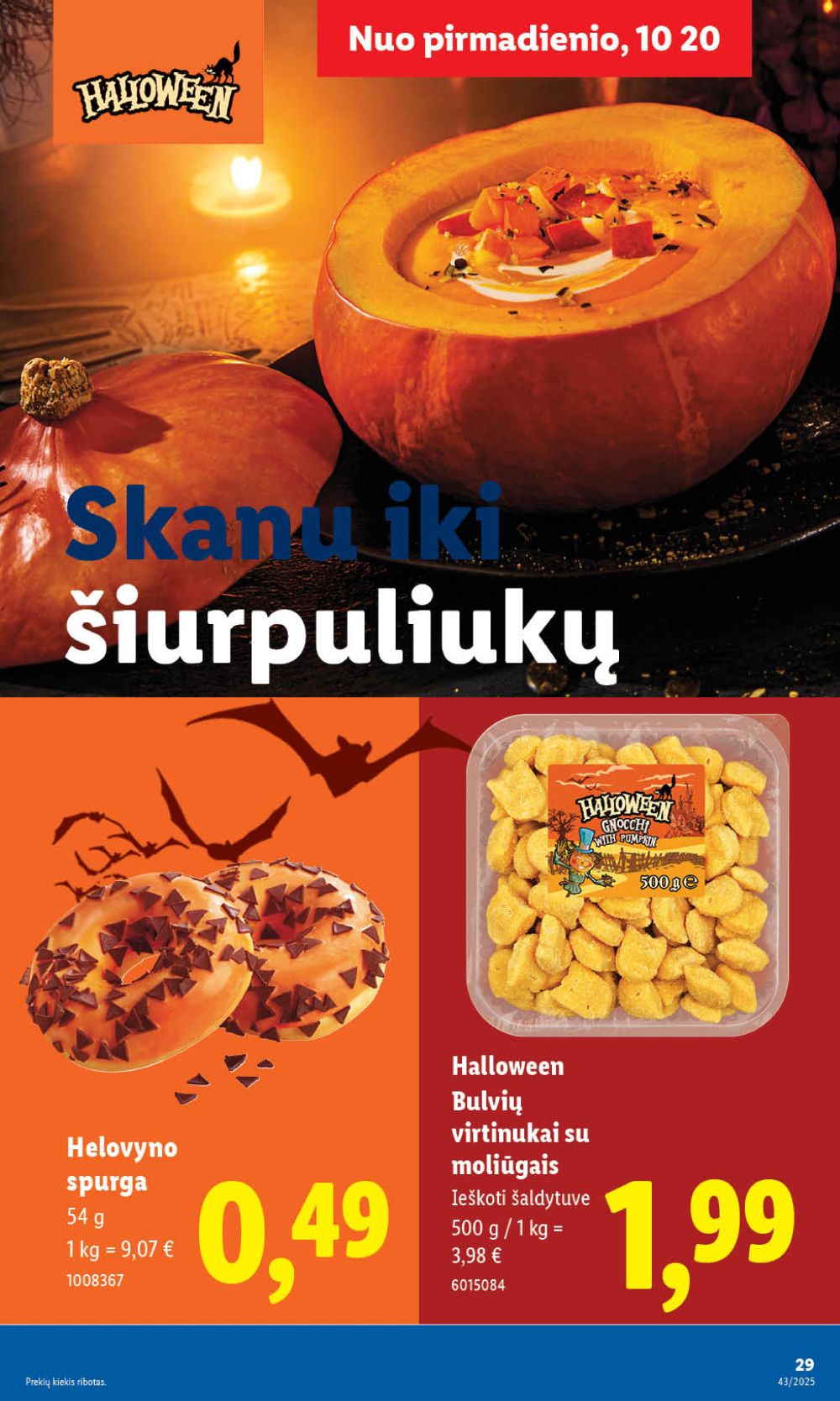 lidl - LIDL - Maisto prekių pasiūlymai (2025 10 23 - 2025 10 26) - page: 33 lidl - LIDL - Maisto prekių pasiūlymai (2025 10 23 - 2025 10 26) - page: 33