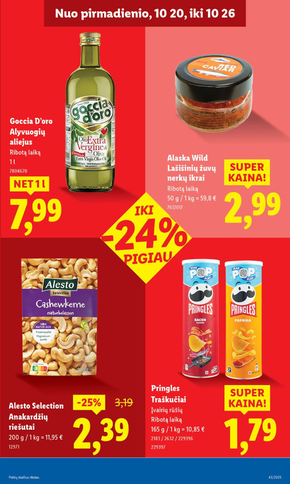 lidl - LIDL - Maisto prekių pasiūlymai (2025 10 23 - 2025 10 26) - page: 39 lidl - LIDL - Maisto prekių pasiūlymai (2025 10 23 - 2025 10 26) - page: 39