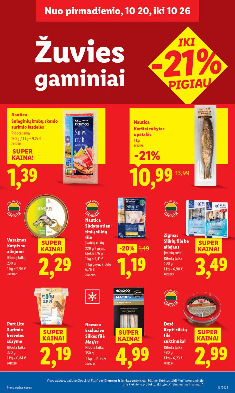 lidl - LIDL - Maisto prekių pasiūlymai (2025 10 23 - 2025 10 26) - page: 45 lidl - LIDL - Maisto prekių pasiūlymai (2025 10 23 - 2025 10 26) - page: 45