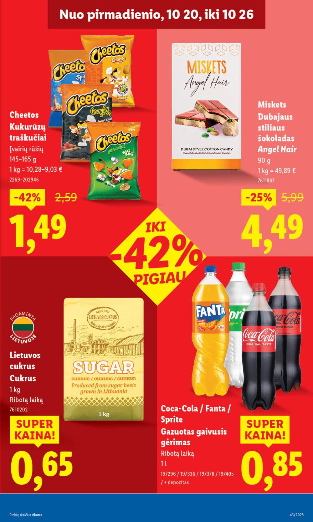 lidl - LIDL - Maisto prekių pasiūlymai (2025 10 23 - 2025 10 26) - page: 41 lidl - LIDL - Maisto prekių pasiūlymai (2025 10 23 - 2025 10 26) - page: 41