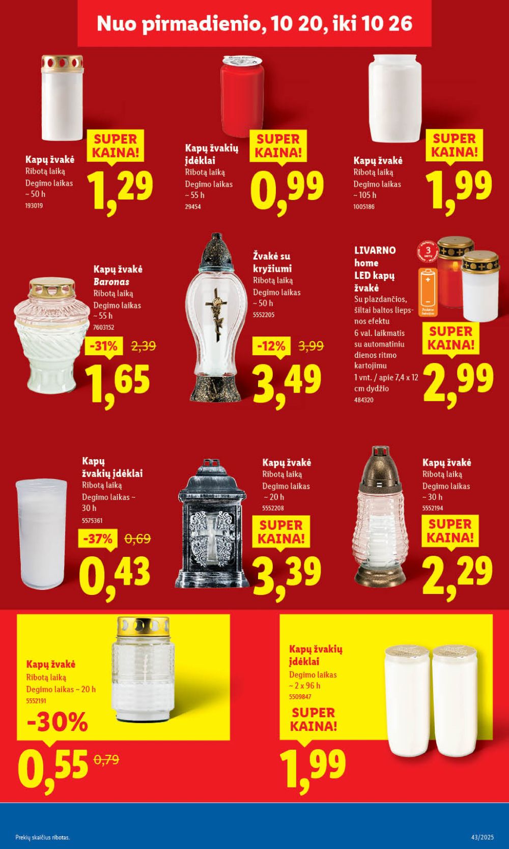 lidl - LIDL - Maisto prekių pasiūlymai (2025 10 23 - 2025 10 26) - page: 3 lidl - LIDL - Maisto prekių pasiūlymai (2025 10 23 - 2025 10 26) - page: 3