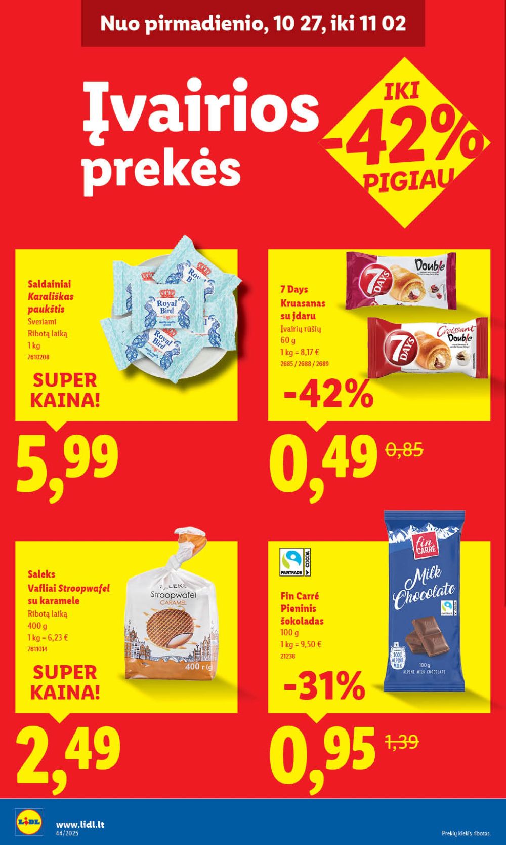 lidl - LIDL - Maisto prekių pasiūlymai (2025 10 27 - 2025 11 02) - page: 38 lidl - LIDL - Maisto prekių pasiūlymai (2025 10 27 - 2025 11 02) - page: 38
